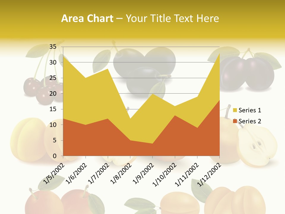 Flower Love Pattern PowerPoint Template