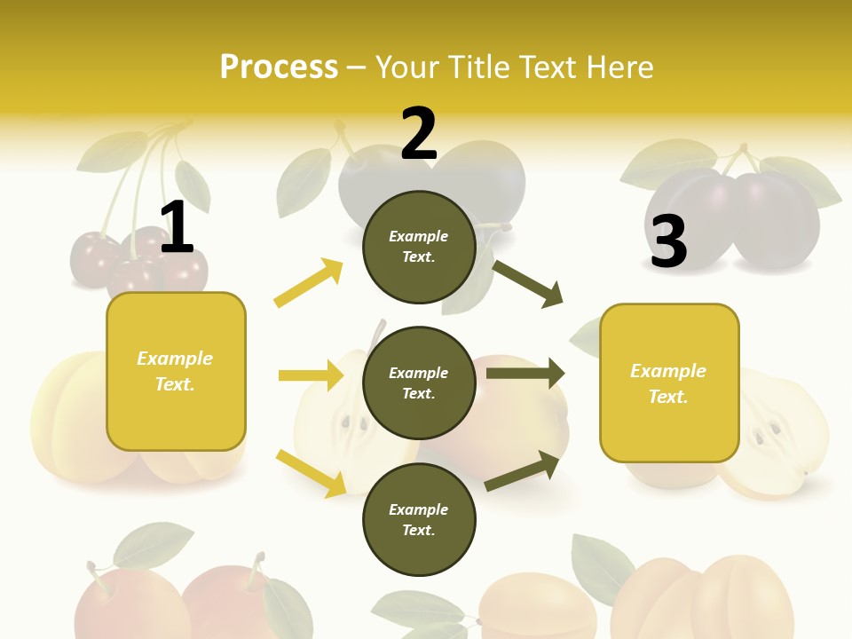 Flower Love Pattern PowerPoint Template