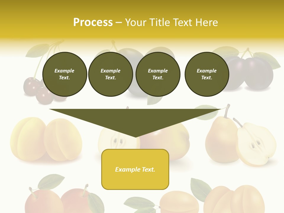 Flower Love Pattern PowerPoint Template