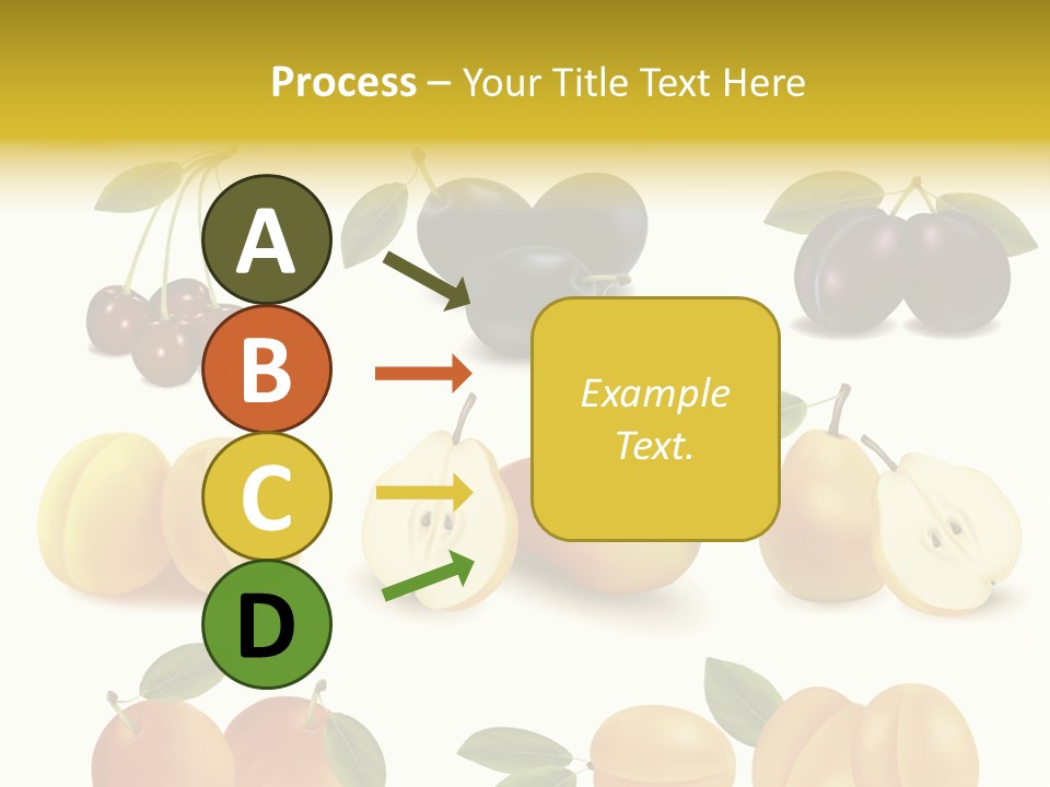 Flower Love Pattern PowerPoint Template