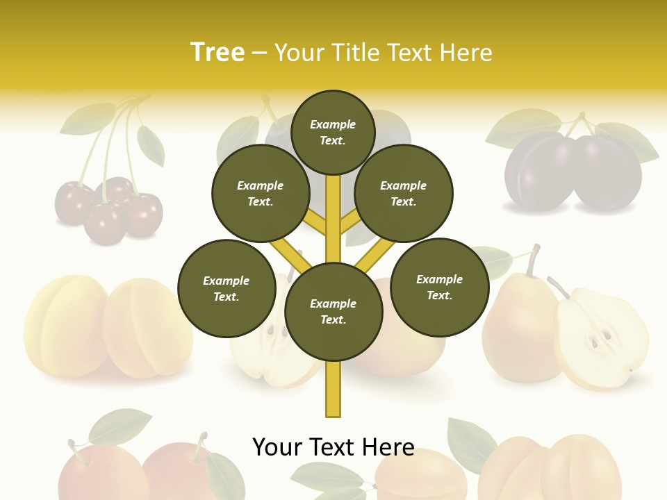Flower Love Pattern PowerPoint Template