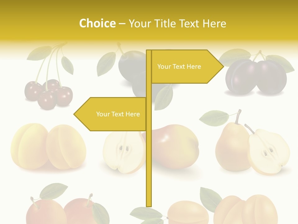 Flower Love Pattern PowerPoint Template