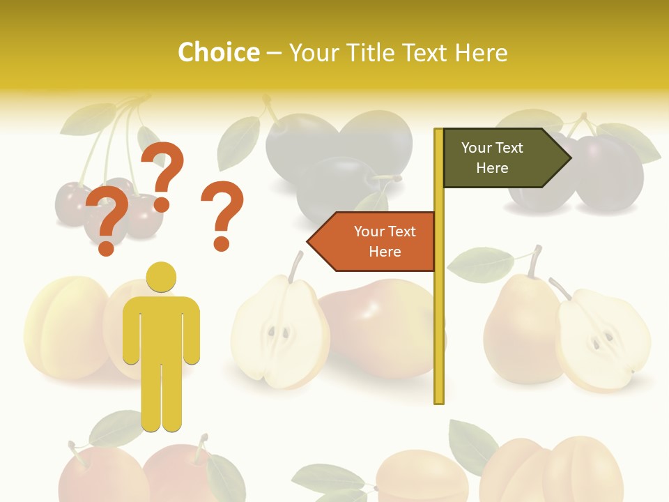 Flower Love Pattern PowerPoint Template