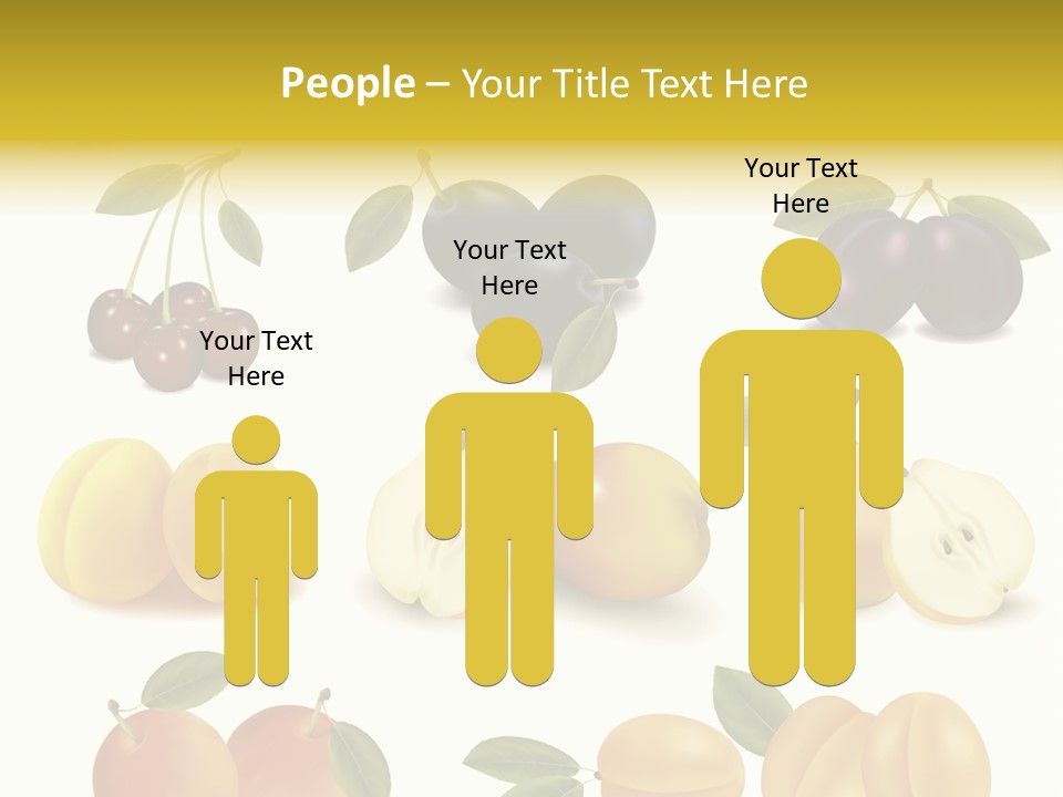 Flower Love Pattern PowerPoint Template