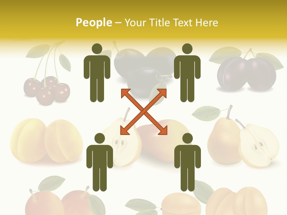 Flower Love Pattern PowerPoint Template