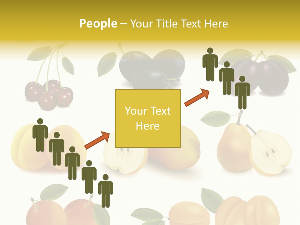 Flower Love Pattern PowerPoint Template