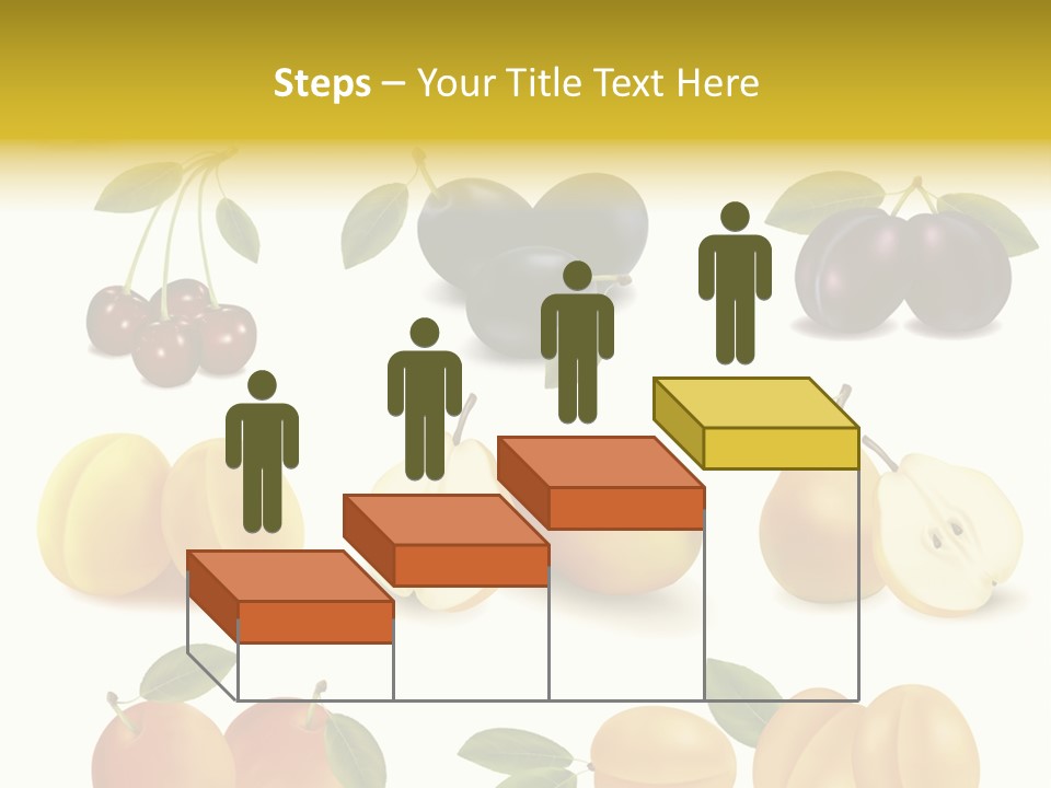 Flower Love Pattern PowerPoint Template