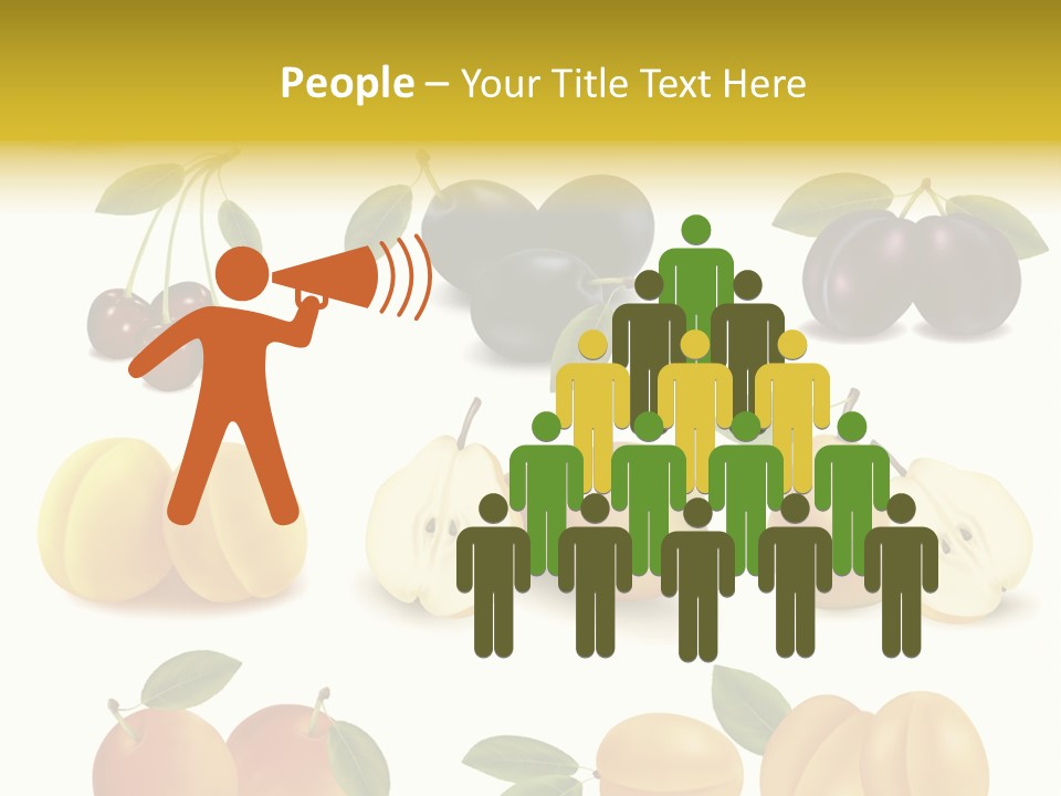 Flower Love Pattern PowerPoint Template