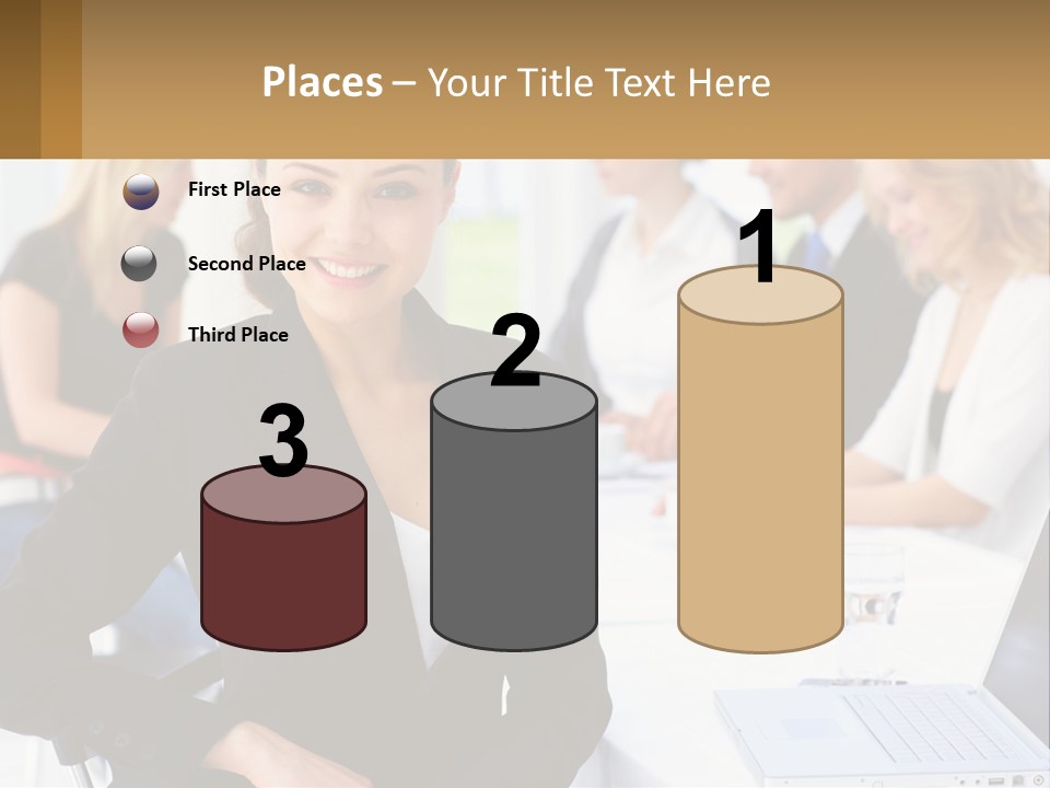 Shape Flower Hat PowerPoint Template