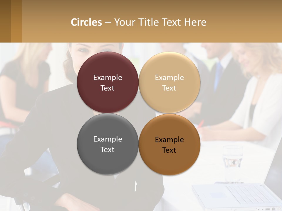 Shape Flower Hat PowerPoint Template