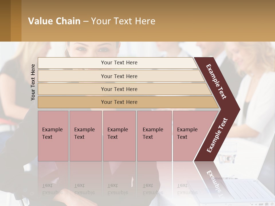 Shape Flower Hat PowerPoint Template