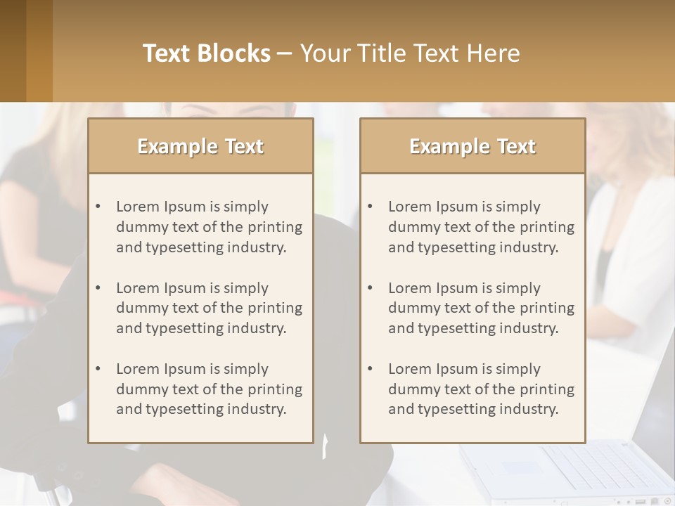 Shape Flower Hat PowerPoint Template