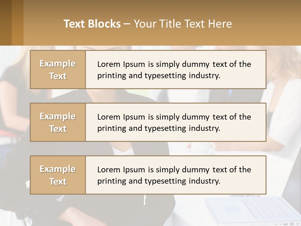 Shape Flower Hat PowerPoint Template