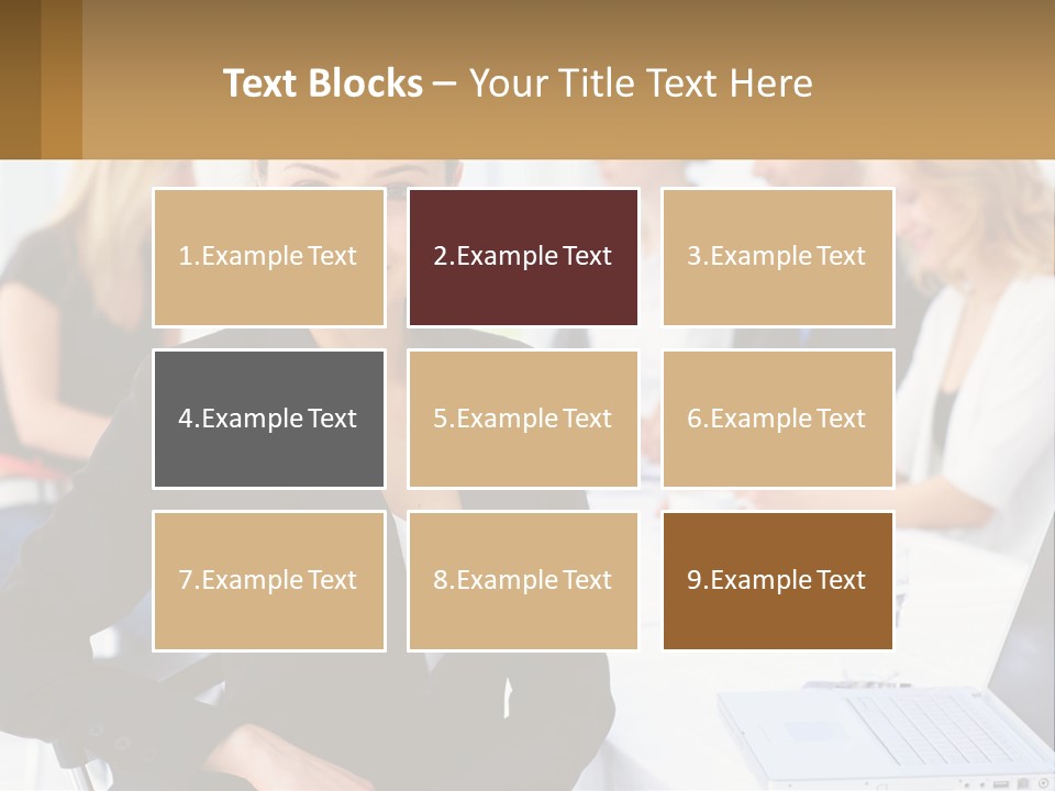 Shape Flower Hat PowerPoint Template