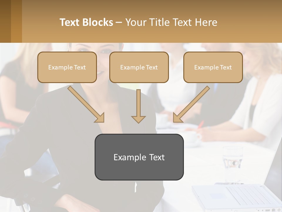 Shape Flower Hat PowerPoint Template