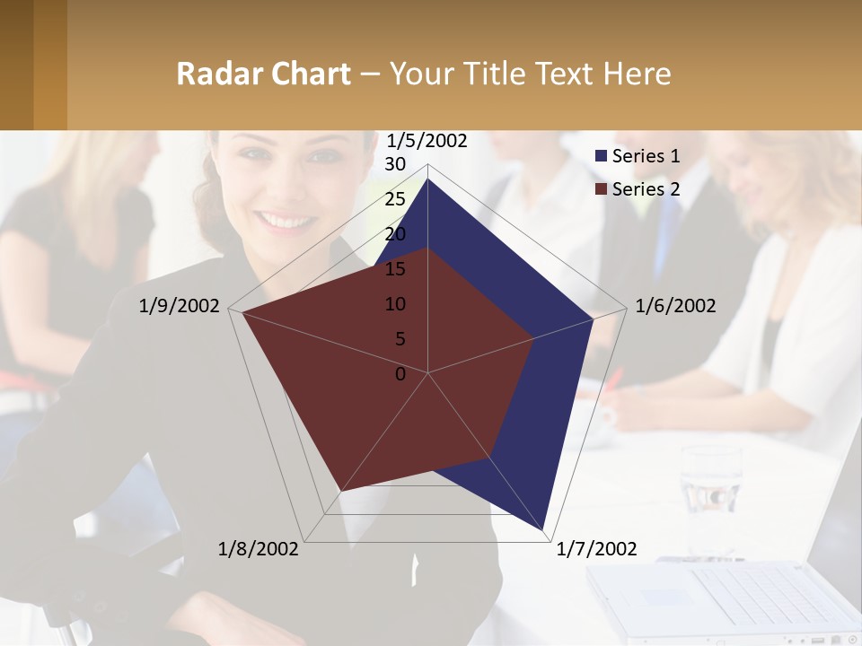Shape Flower Hat PowerPoint Template