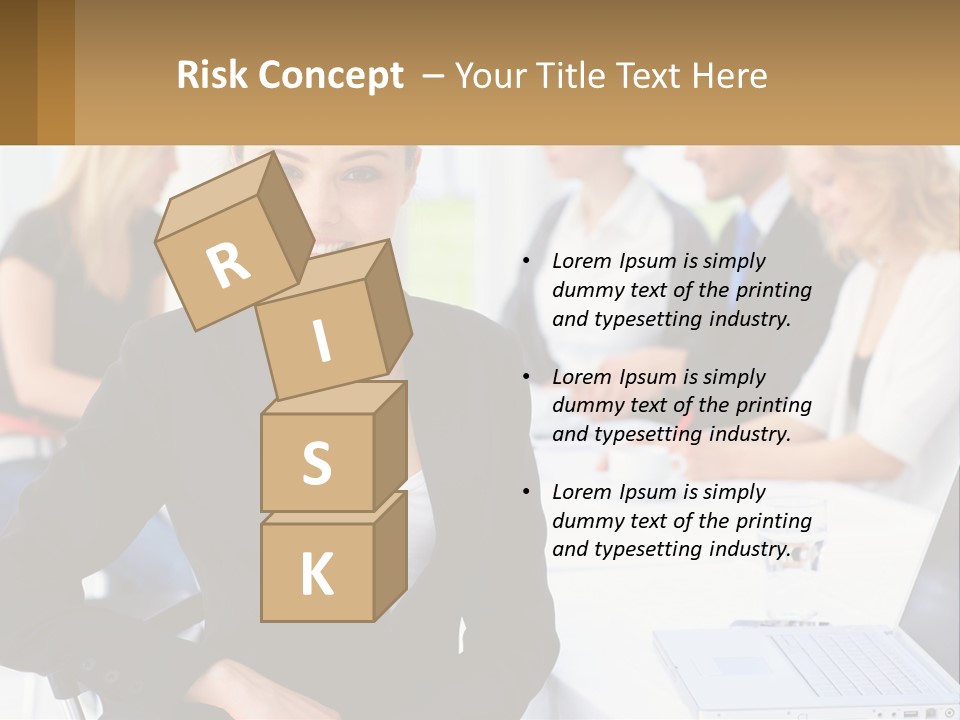 Shape Flower Hat PowerPoint Template