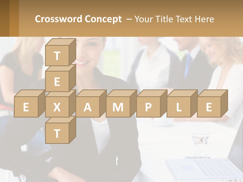 Shape Flower Hat PowerPoint Template