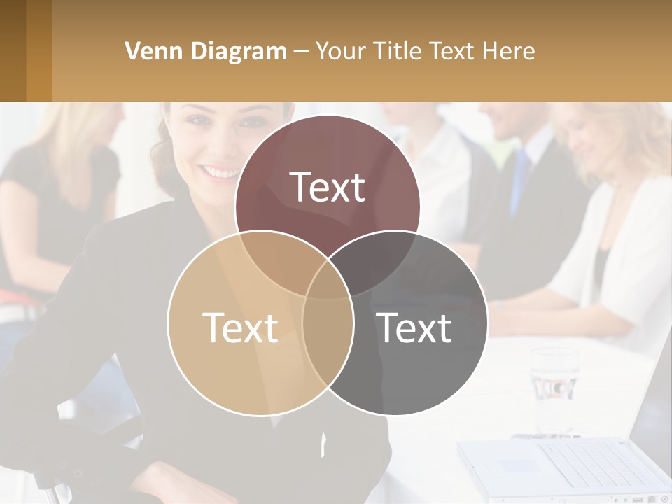 Shape Flower Hat PowerPoint Template