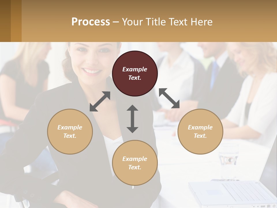 Shape Flower Hat PowerPoint Template