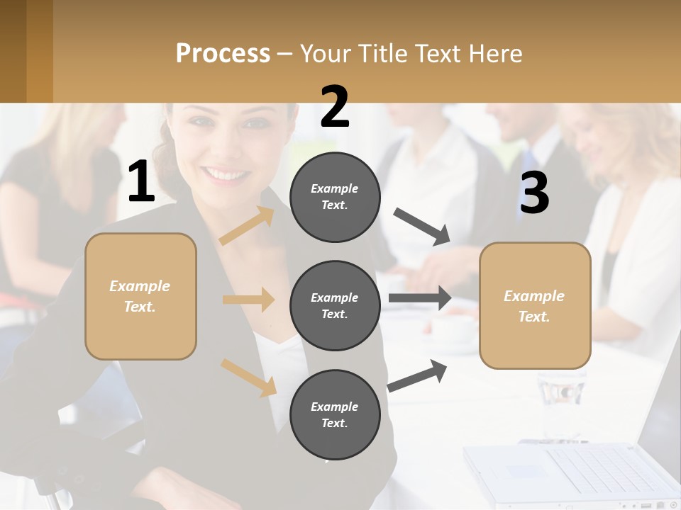 Shape Flower Hat PowerPoint Template