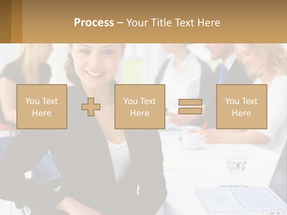 Shape Flower Hat PowerPoint Template