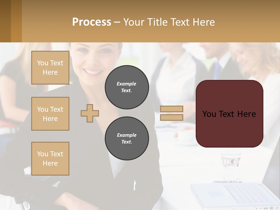 Shape Flower Hat PowerPoint Template