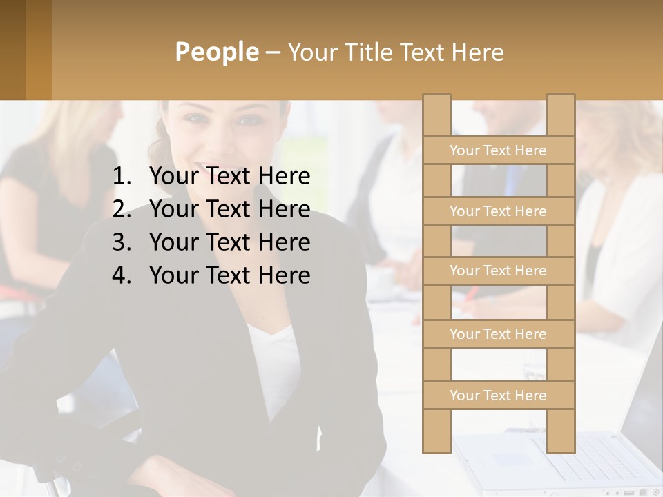 Shape Flower Hat PowerPoint Template