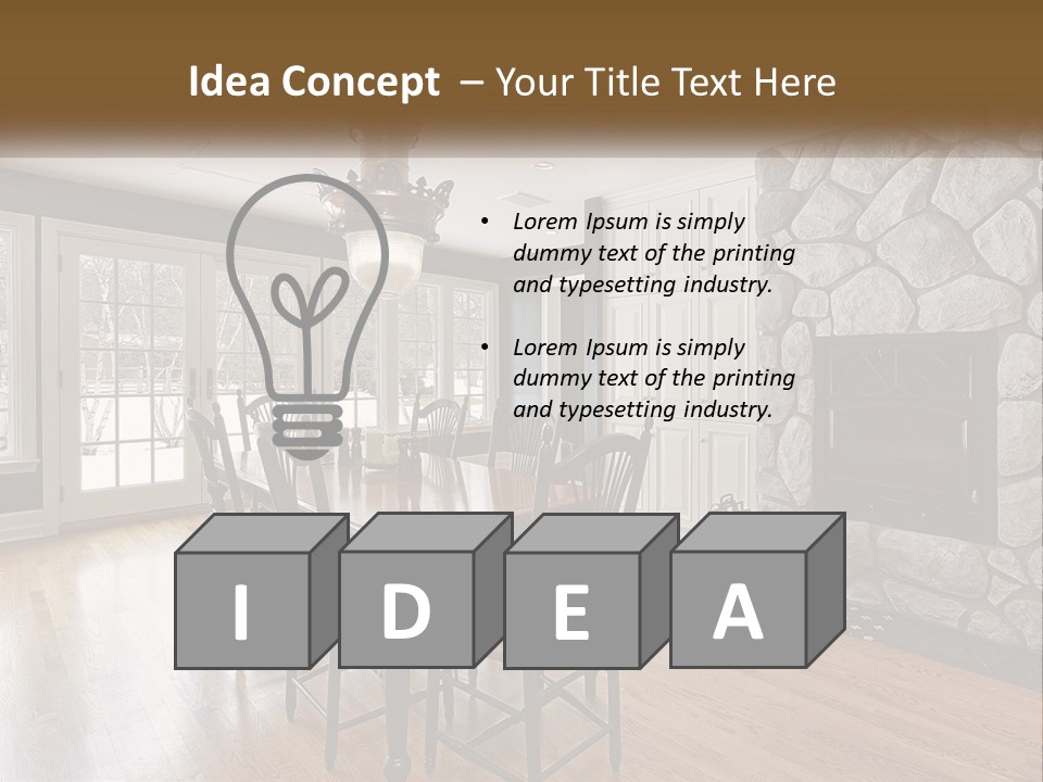 Happy Hat Decor PowerPoint Template