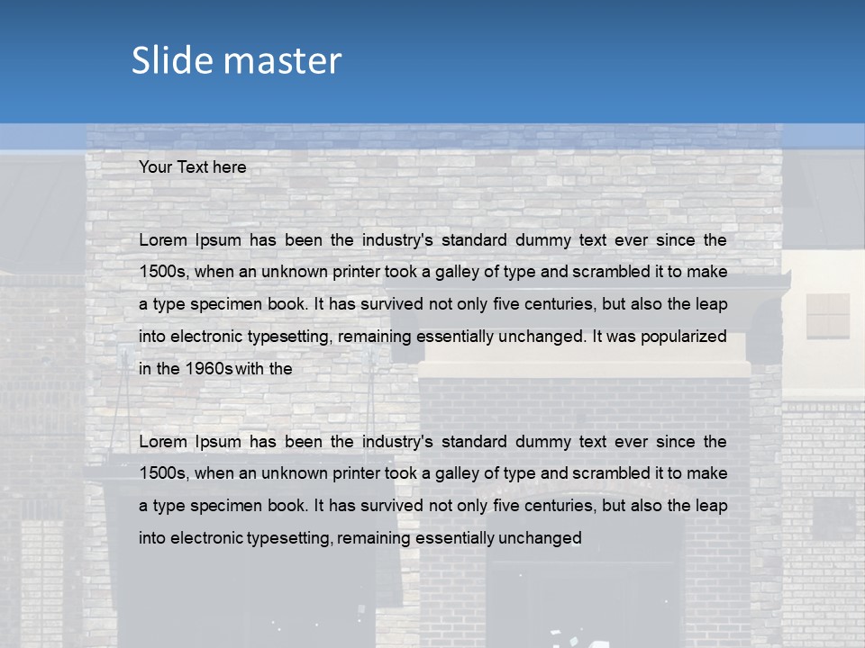 Girl Doodle Element PowerPoint Template