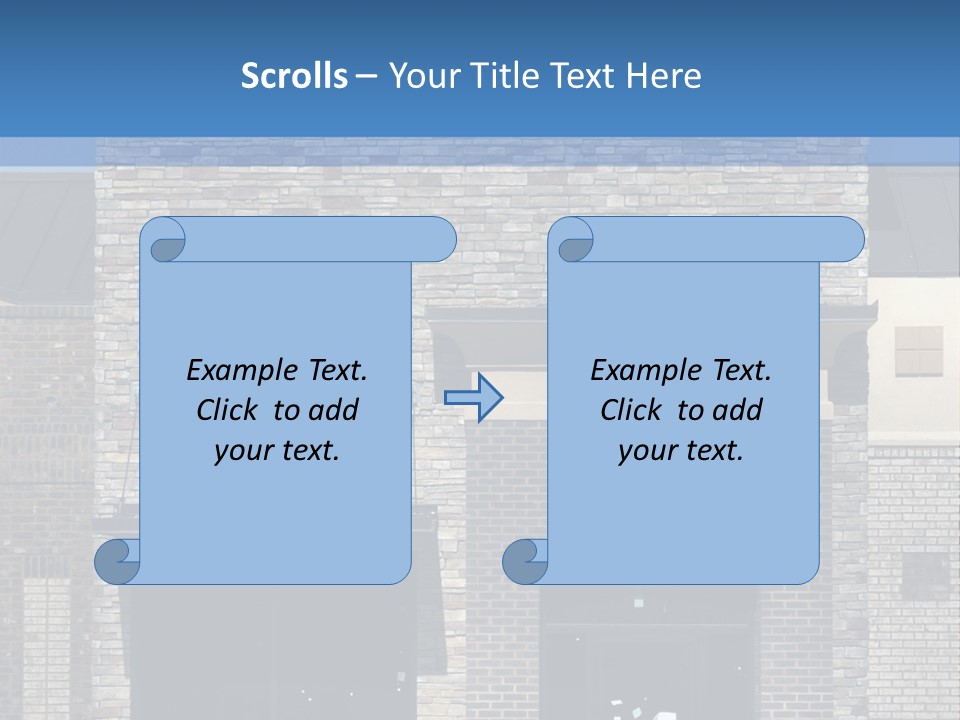 Girl Doodle Element PowerPoint Template