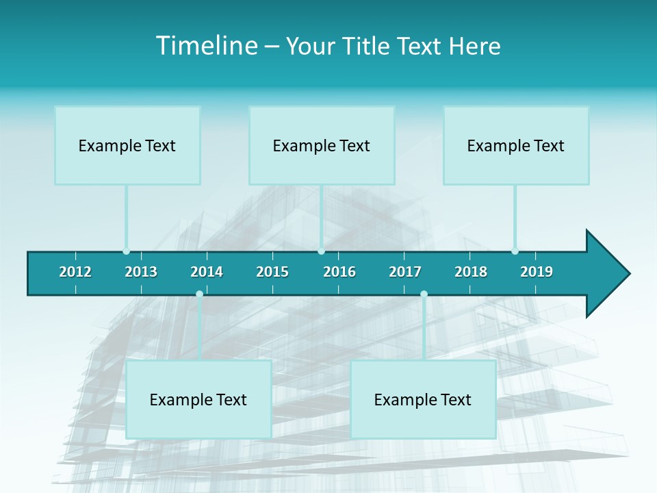 Flag Party Postage PowerPoint Template