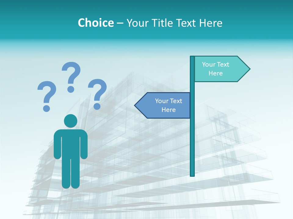 Flag Party Postage PowerPoint Template