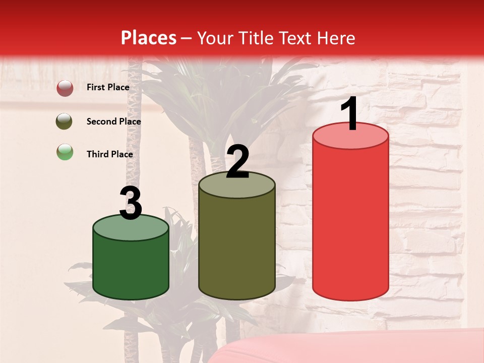 Girl Happiness Cartoon PowerPoint Template