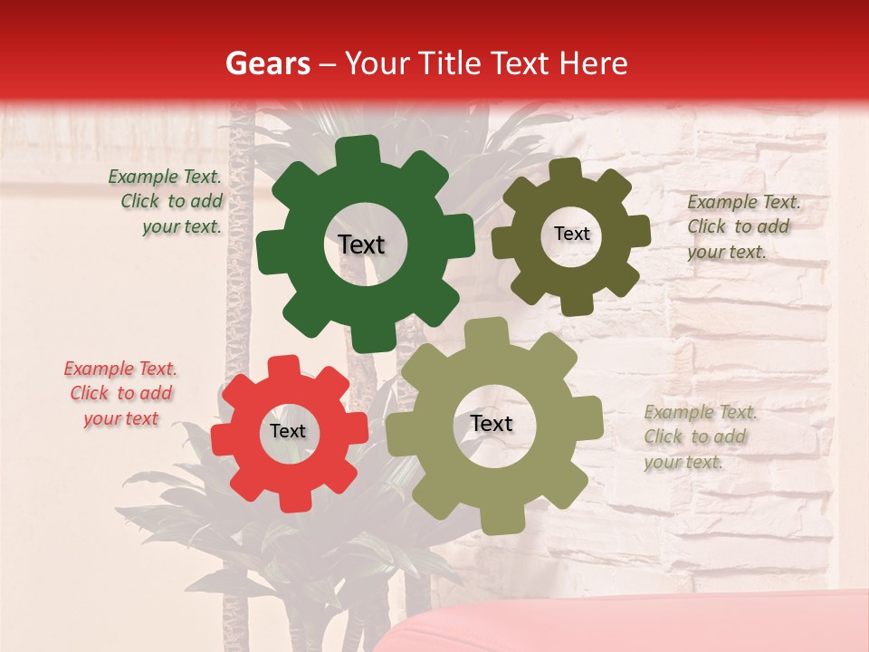 Girl Happiness Cartoon PowerPoint Template