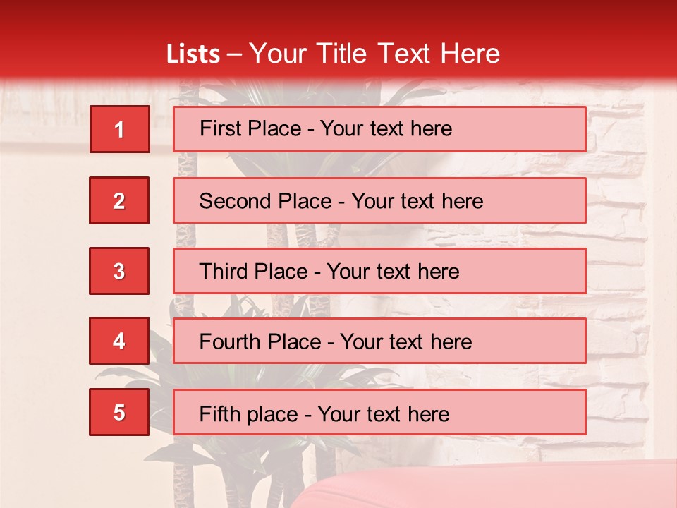 Girl Happiness Cartoon PowerPoint Template