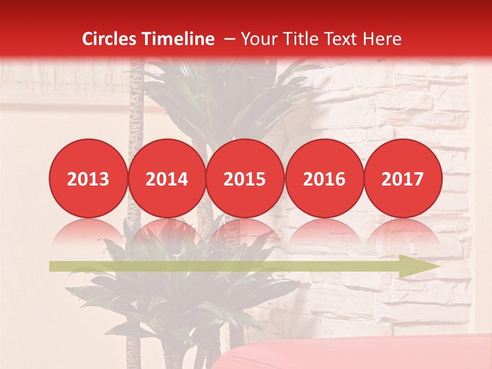 Girl Happiness Cartoon PowerPoint Template