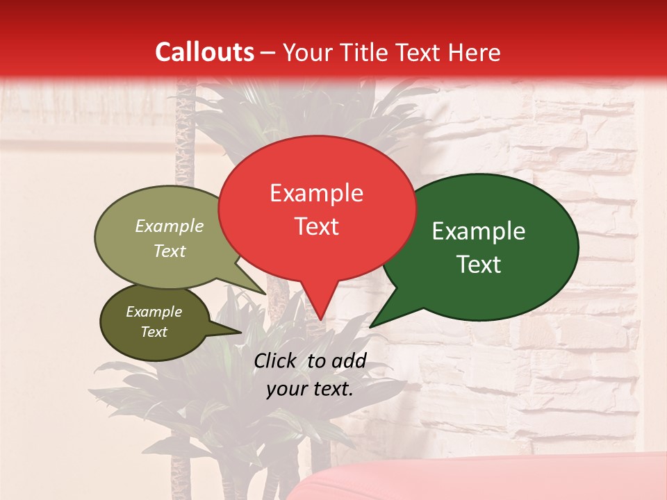 Girl Happiness Cartoon PowerPoint Template