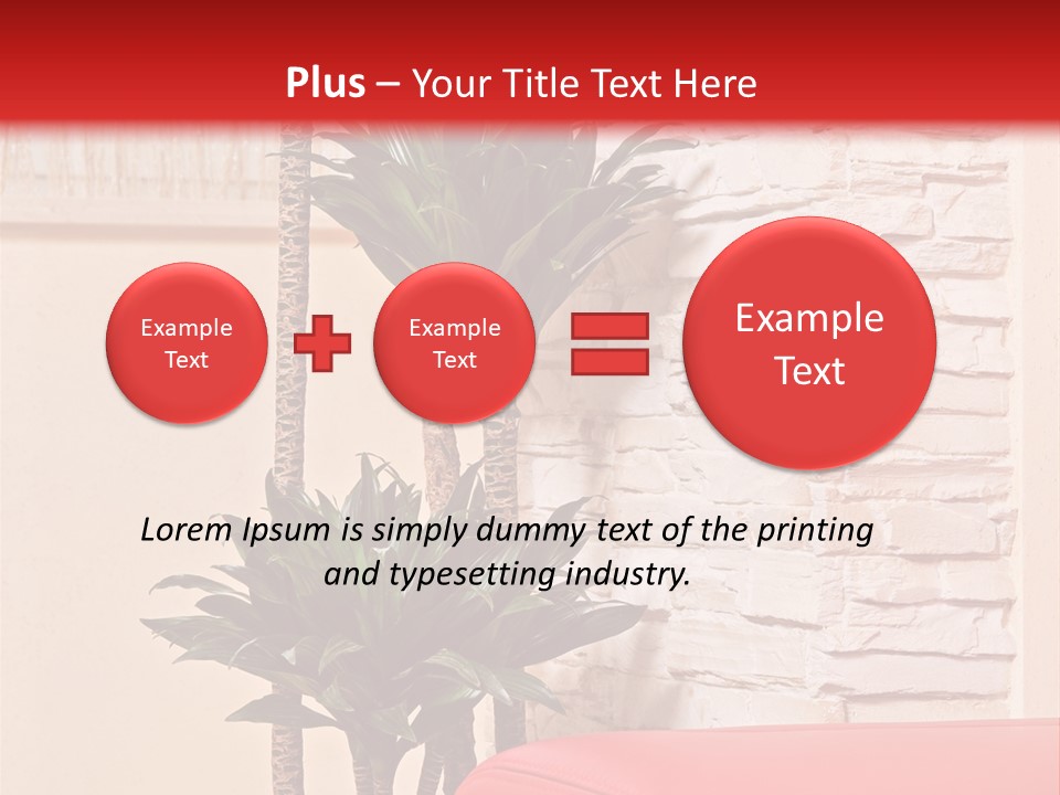Girl Happiness Cartoon PowerPoint Template