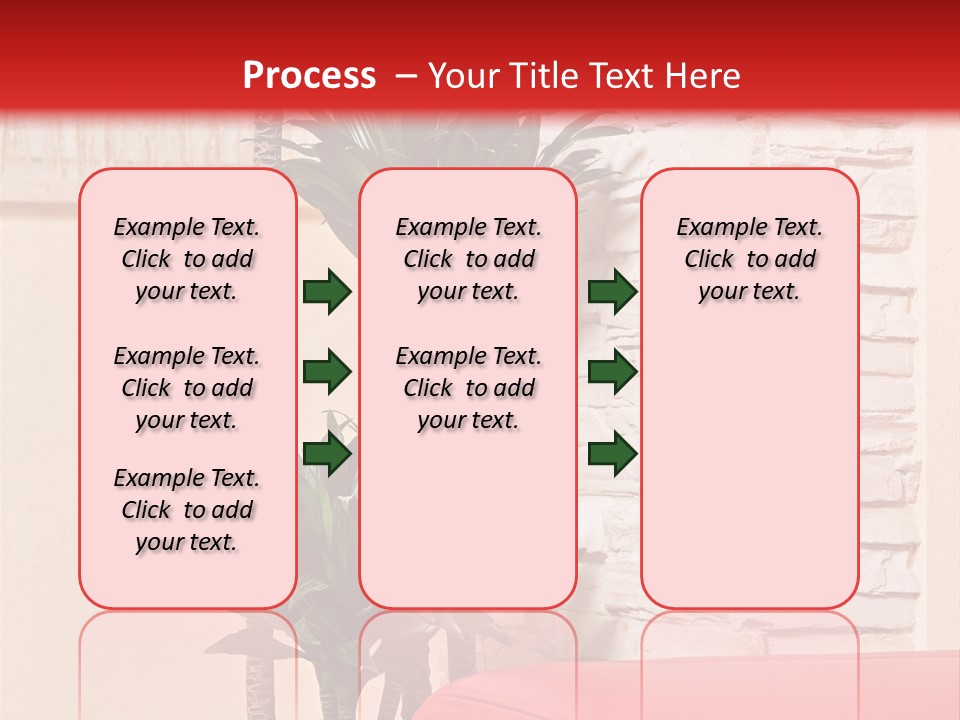 Girl Happiness Cartoon PowerPoint Template