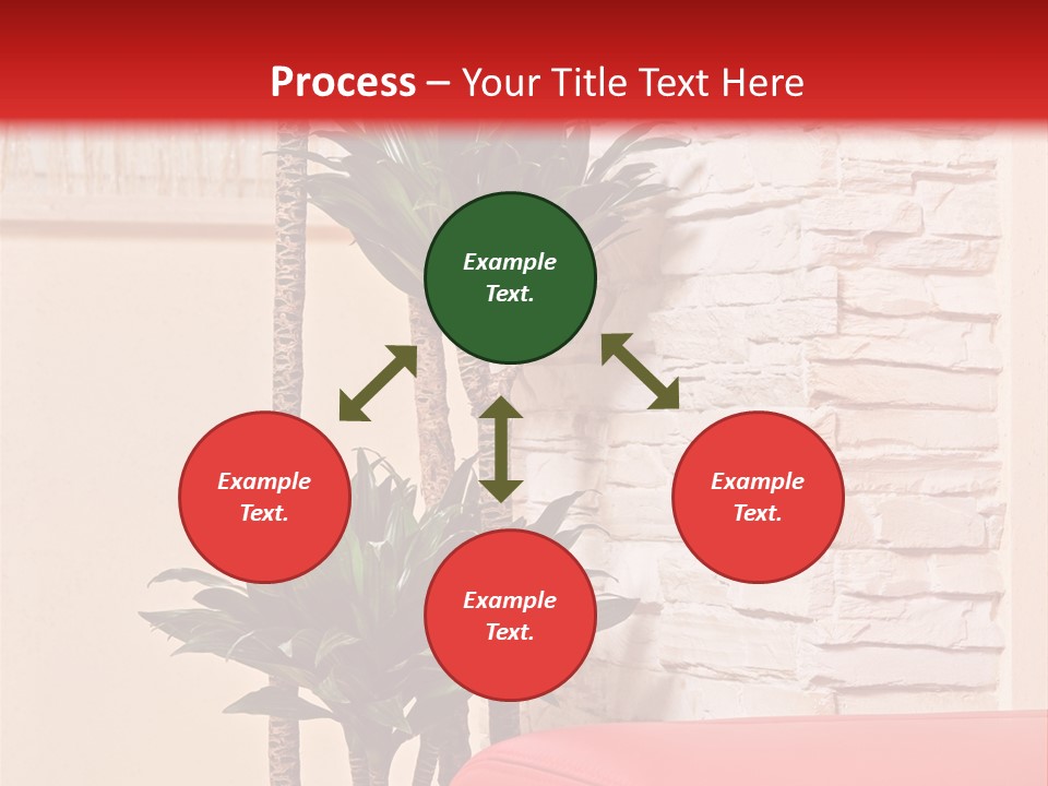 Girl Happiness Cartoon PowerPoint Template