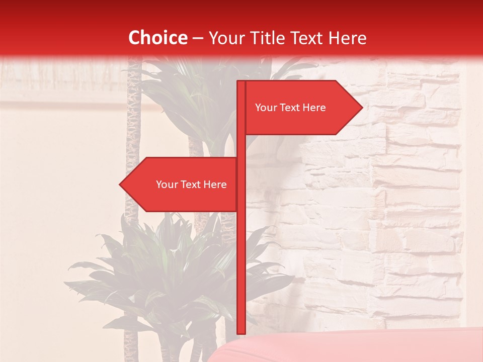 Girl Happiness Cartoon PowerPoint Template