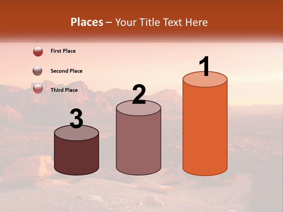 Chocolate Postage Star PowerPoint Template