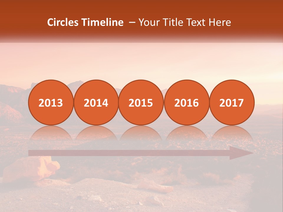 Chocolate Postage Star PowerPoint Template