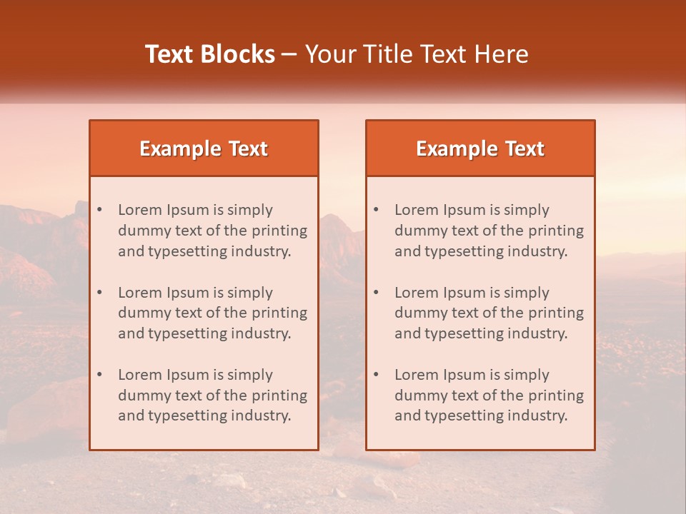 Chocolate Postage Star PowerPoint Template