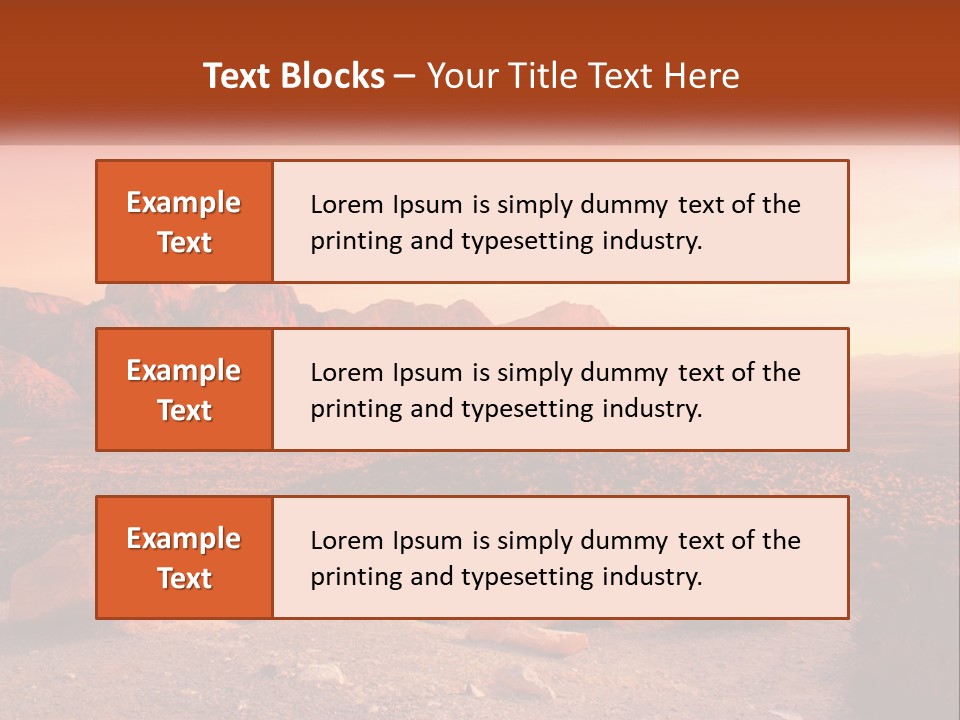 Chocolate Postage Star PowerPoint Template
