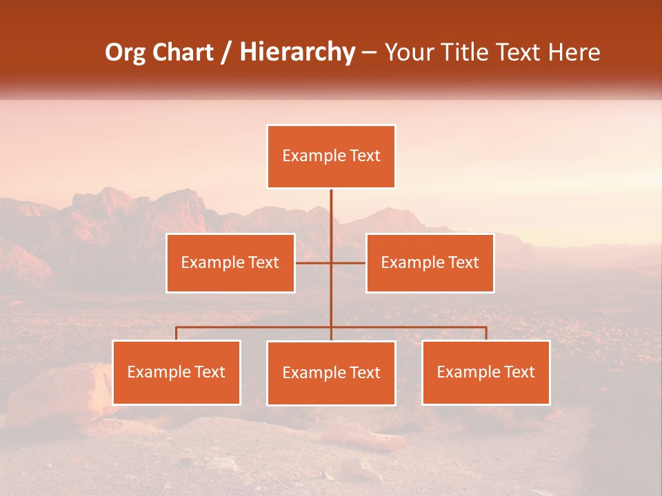 Chocolate Postage Star PowerPoint Template