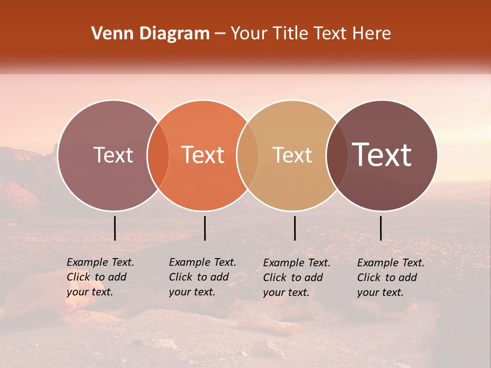 Chocolate Postage Star PowerPoint Template