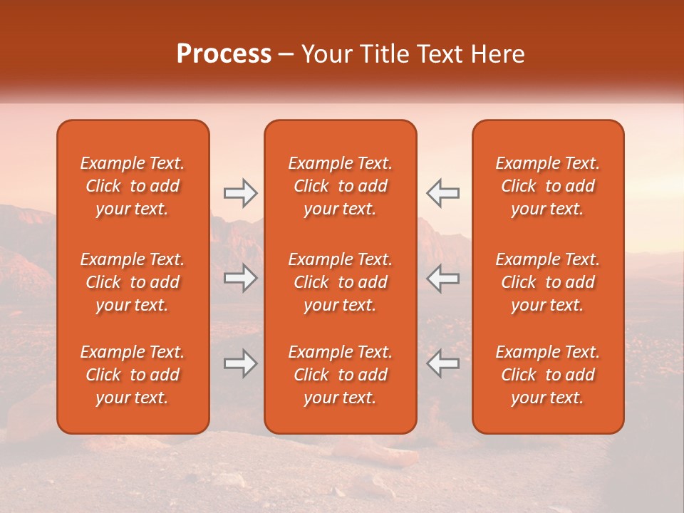 Chocolate Postage Star PowerPoint Template