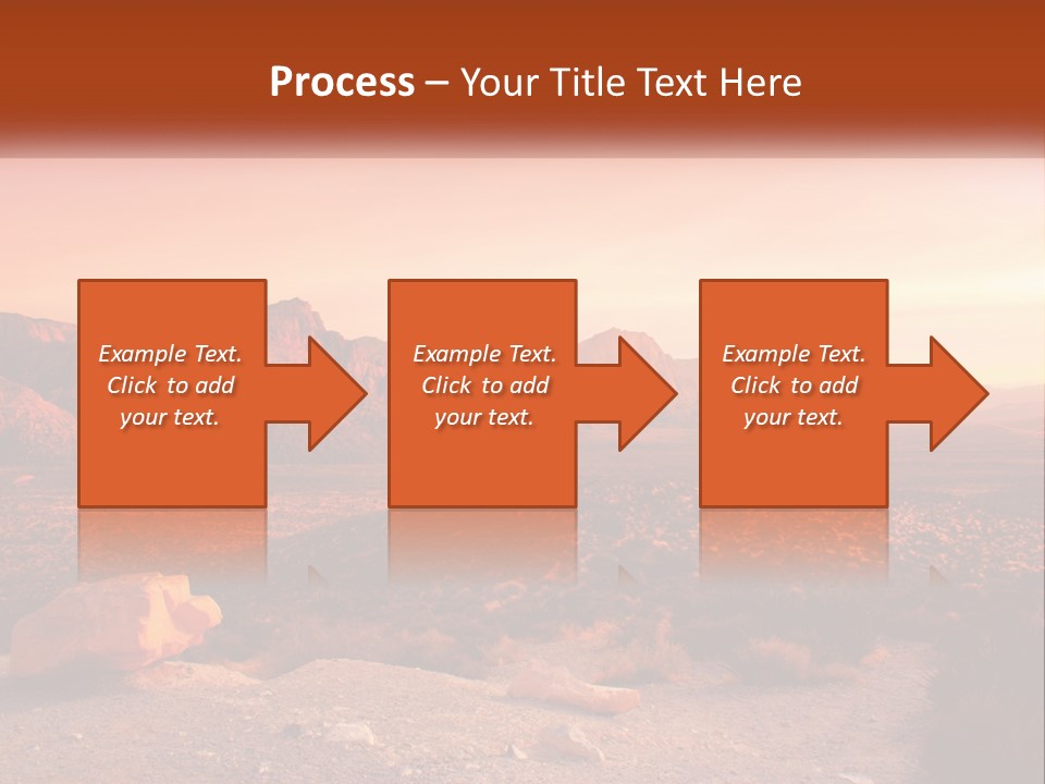 Chocolate Postage Star PowerPoint Template